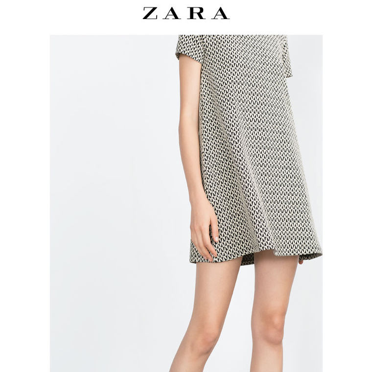 ZARA TRF 女装 提花连衣裙 05039289020