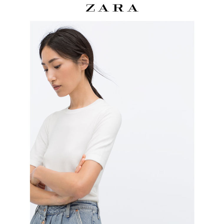 ZARA 女装 短袖针织衫 05646006250