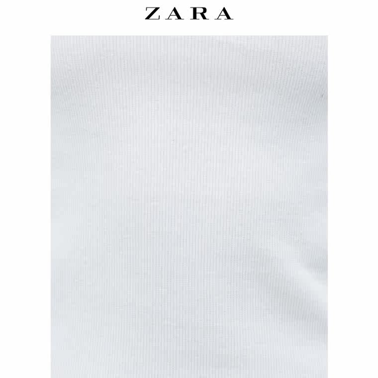 ZARA TRF 女装 方形剪裁 T 恤 05431272250