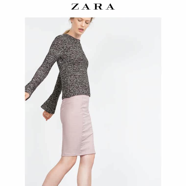 ZARA 女装 直筒裙 05584225626