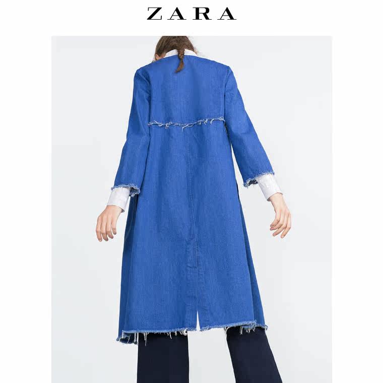 ZARA TRF 女装 牛仔外套 07629487406