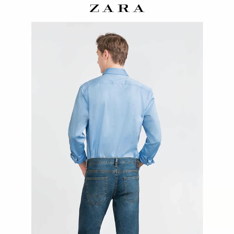 ZARA 男装 经典斜纹衬衫 03894331403