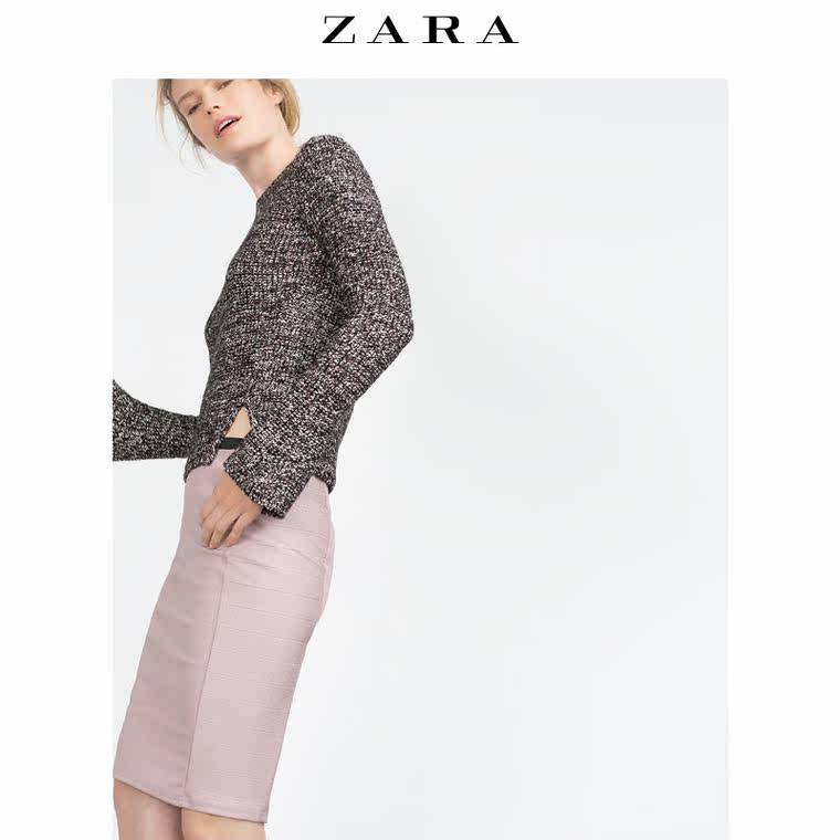 ZARA 女装 直筒裙 05584225626