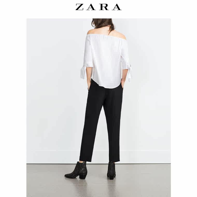 ZARA 女装 宽松长裤 07588778800