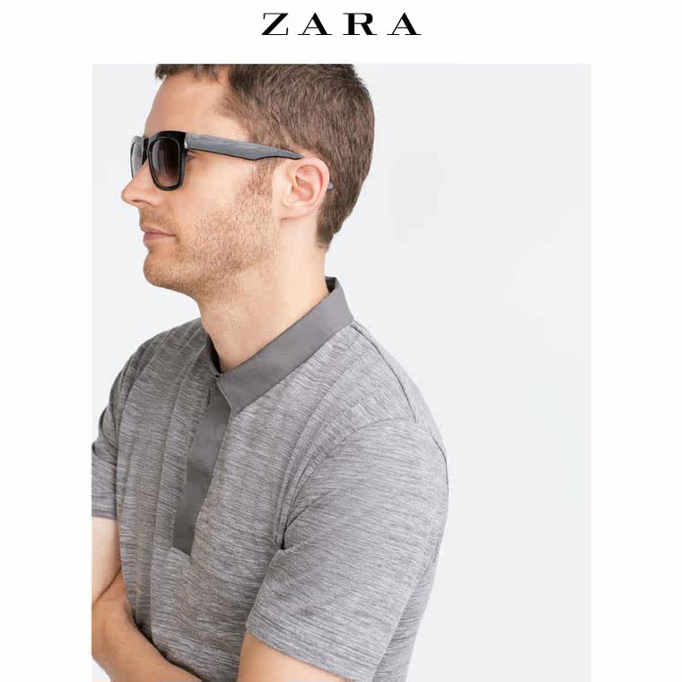 ZARA 男装 短袖 POLO 衫 00458300803