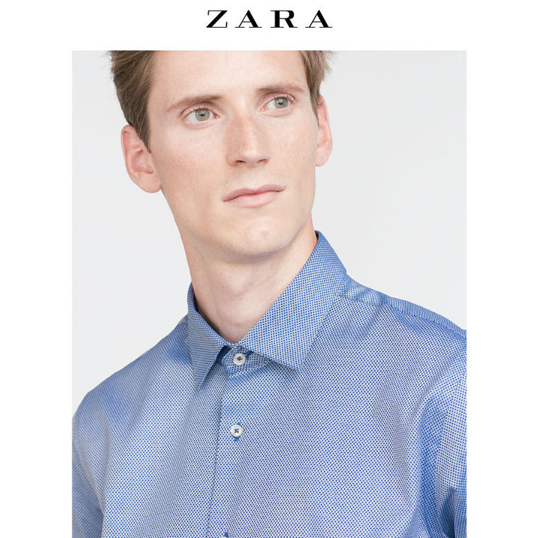 ZARA 男装 纹理衬衫 07545352401