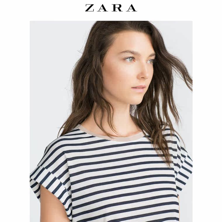 ZARA 女装 圆领 T 恤 05580825060