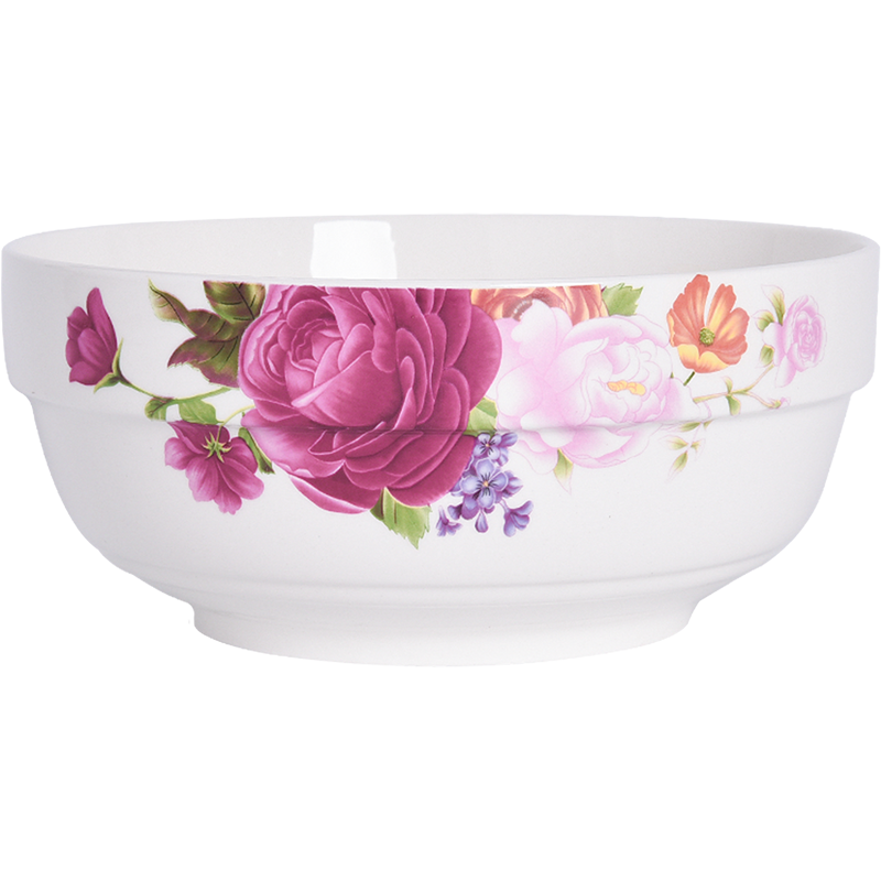 The Make - up to 8 inches large bowl of soup bowl rainbow such use microwave tableware creative Chinese style household large - sized ceramic bowl mercifully rainbow such use