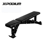 XPODIUM dumbbell stool folding fitness chair home multifunctional sit-up abdominal muscle fitness equipment bench