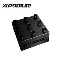 XPODIUM Nine Hole Orb Gym Vertical Holder Barbell Holder Storage Rack Storage Rack Storage Rack Stainless Steel