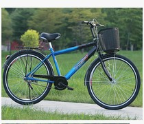 Bicycle bicycle adult mens womens Womens Student Mens Light 26 inch retro city cycling recreational vehicle