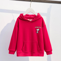 Girls' sweatshirt spring 2021 new Korean style fashion spring autumn clothes trendy big kids young girl hooded top