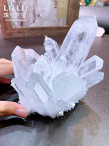 One of the ancient crystals white crystal cluster ornaments eliminate peripheral radiation purification bracelet