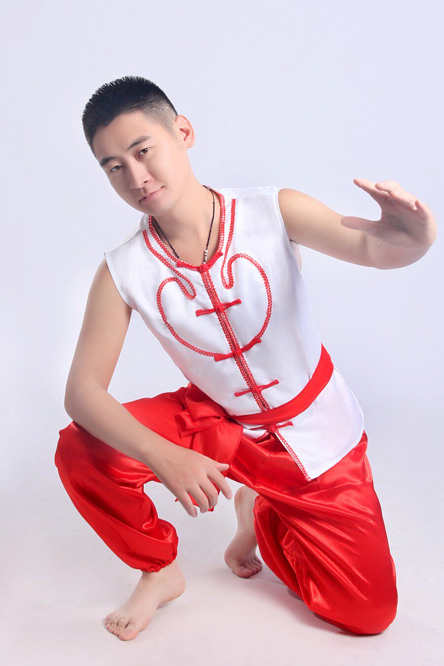 陕北农民服装阿宝表演服舞台话剧王小二演出服陕西腰鼓服秧歌服男