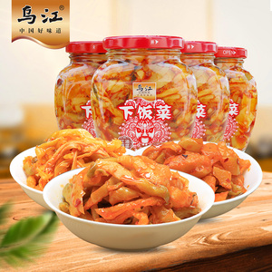 乌江榨菜下饭菜300g*4瓶装 涪陵榨菜3种口味4瓶 酱腌咸菜开味小菜