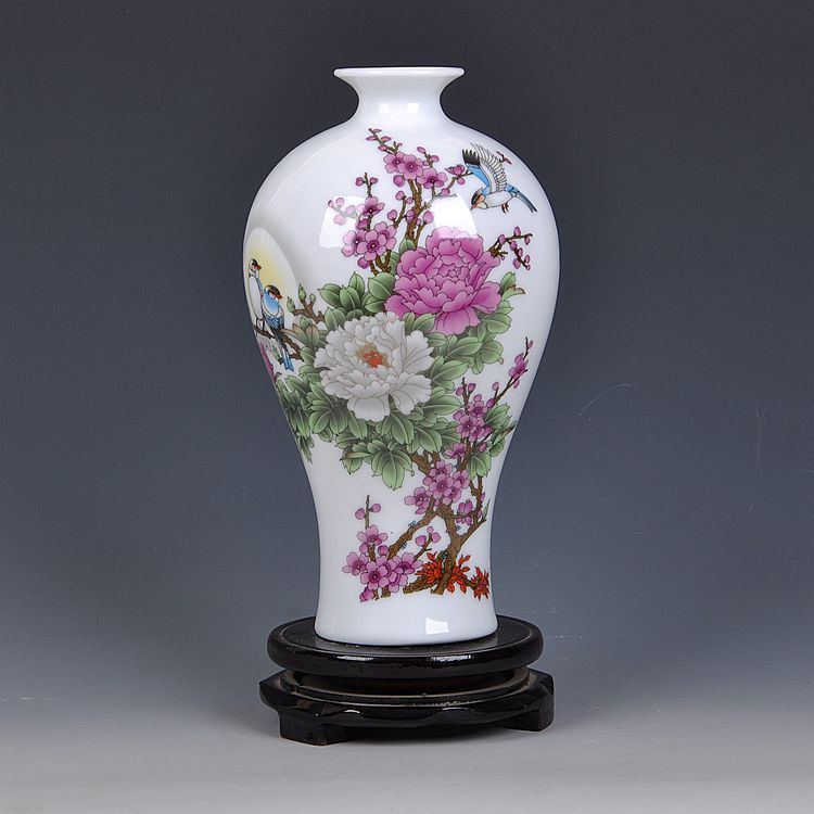 Jingdezhen ceramics vase modern home handicraft furnishing articles home sitting room adornment ornament gift