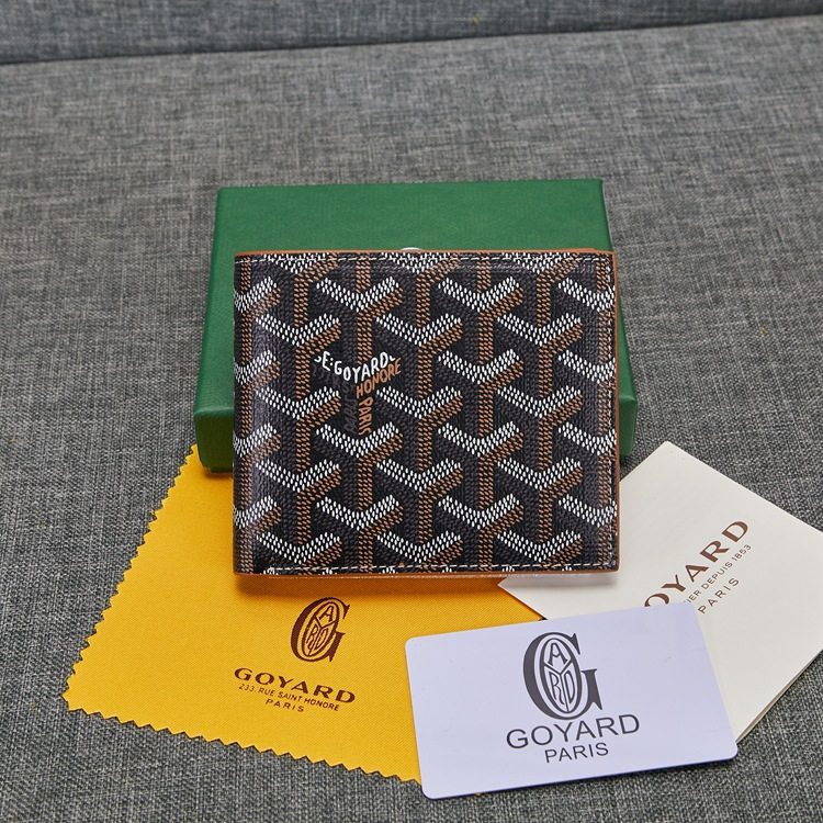 2020 new fabric Goya goyard short men's wallet Dorocar Valentine gift Buy