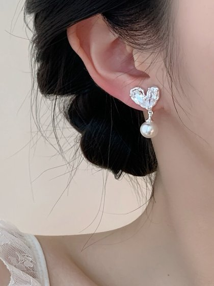 하트 모양의 모기 코일 디스크 이어 클립 여성 고급 귀걸이 귀걸이를위한 피어싱없는 아름다운 귀걸이 스터드 하트 모양의 모기 코일 디스크 이어 클립 여성 고급 귀걸이 귀걸이를위한 피어싱없는 아름다운 귀걸이 스터드