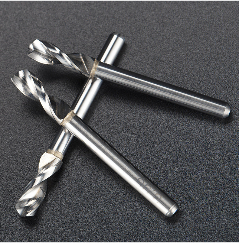 沪豪雕刻机合金钨钢琥珀微型小钻头电路板pcb钻头打孔3.20-4mm