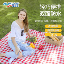 Outdoor camping moisture-proof mat Park lawn picnic mat ins wind camping mat Autumn tour foldable picnic meal cloth