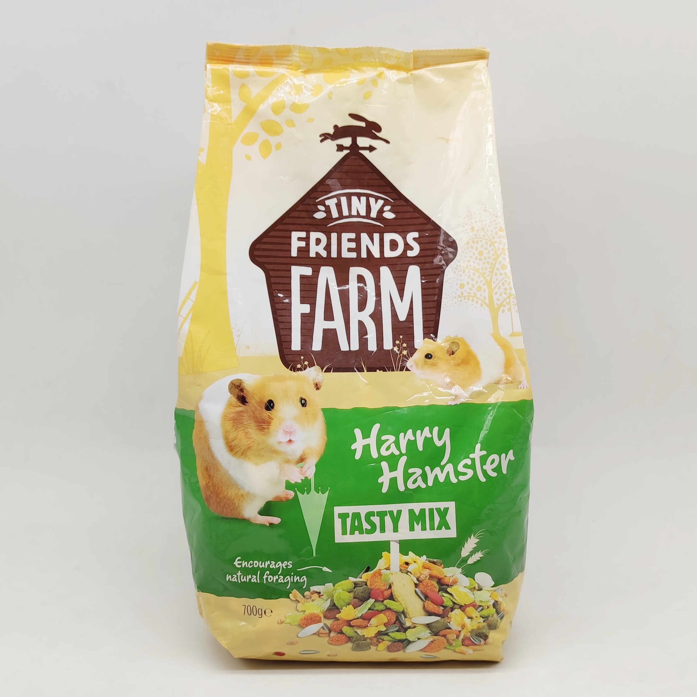 现货包邮英国进口harry熊粮无糖仓鼠金丝熊主粮700g/907g