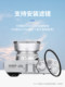 후지 X100VI 후드 필터 어댑터 링 X100V X100F X1006 후드 커버 X100 시리즈 금속 정사각형 레트로 액세서리 어댑터 49mm UV 미러에 적합한 JJC 후지 X100VI 후드 필터 어댑터 링 X100V X100F X1006 후드 커버 X100 시리즈 금속 정사각형 레트로 액세서리 어댑터 49mm UV 미러에 적합한 JJC