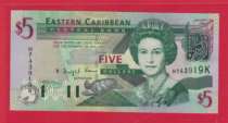 Eastern Caribbean 2003 $5 St. Kitts and Nevis K See Baby Details
