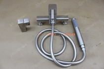 German copper process drawing shower suit cold and hot tub faucet suit