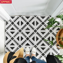 Home door mat Modern finished porch non-slip waterproof household stitching stepping mat can be customized cut carpet