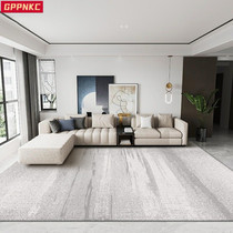 Living Room Carpet Modern Minimalist Eu Style tea Tea Blanket Home Finished Product Blanket Rectangular Pure Color Bedroom Room Floor Mat