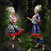 Ma Ru new Miao and Dong boutique clothing Ethnic minority clothing ethnic style girl dress manufacturers direct supply