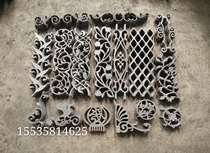Wrought iron accessories Masteel casting door decoration iron flower Wrought iron railing decorative flower Cast iron gate iron flower Stair flower