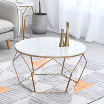 Nordic marble tea table living-room Jian Joins net red light lavish small family type marble face tea table