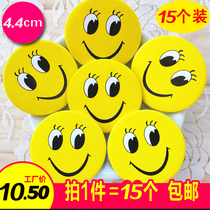 Do Nt Pin Chuckle Cheek Smile Service Card Hotel Catering Staff Card Cartoon Chest Card Personality Badge Mirror