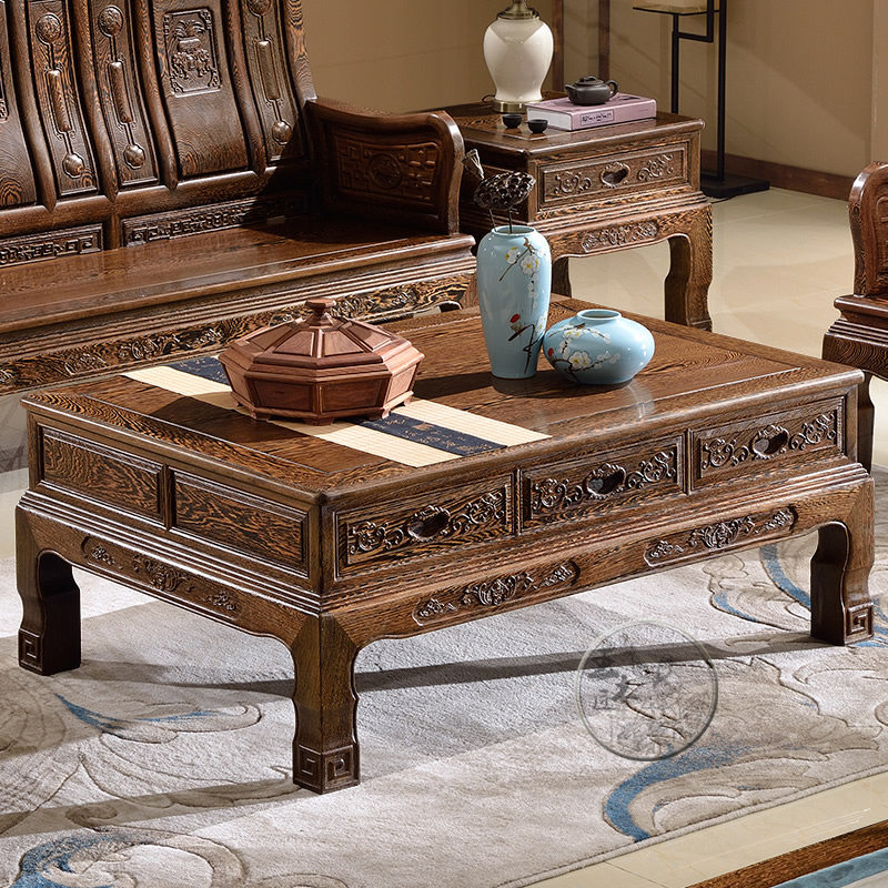 王木匠鸡翅木如意象沙发