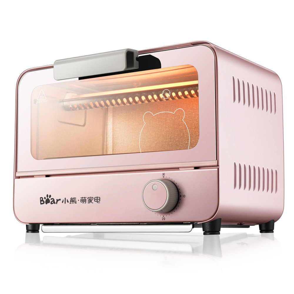 小熊电烤箱家用宿舍迷你小烤箱多功能全自动烘焙小型面包蛋糕烤箱