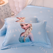 Frozen childrens pillowcase 48 × 74 cotton cartoon cute kindergarten pillowcase student girl 30 × 50