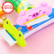 Korean Cartoon Animal Squeeze Toothpaste Device Creative Manual Toothpaste Squeezer Sloth Person Cosmetics Wash-Face Milk Squeeze