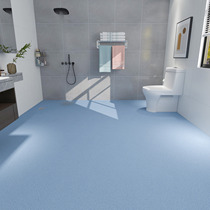 Toilet waterproof ground thick floor leather cement floor direct floor self-adhesive bathroom ground glue