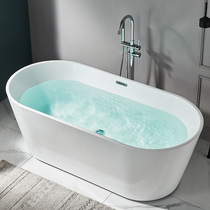 Independent Bathtub Adult Home Acrylic Seamless Integrated Couple Tub Villa bath Oval Eurostyle Large Bathtub