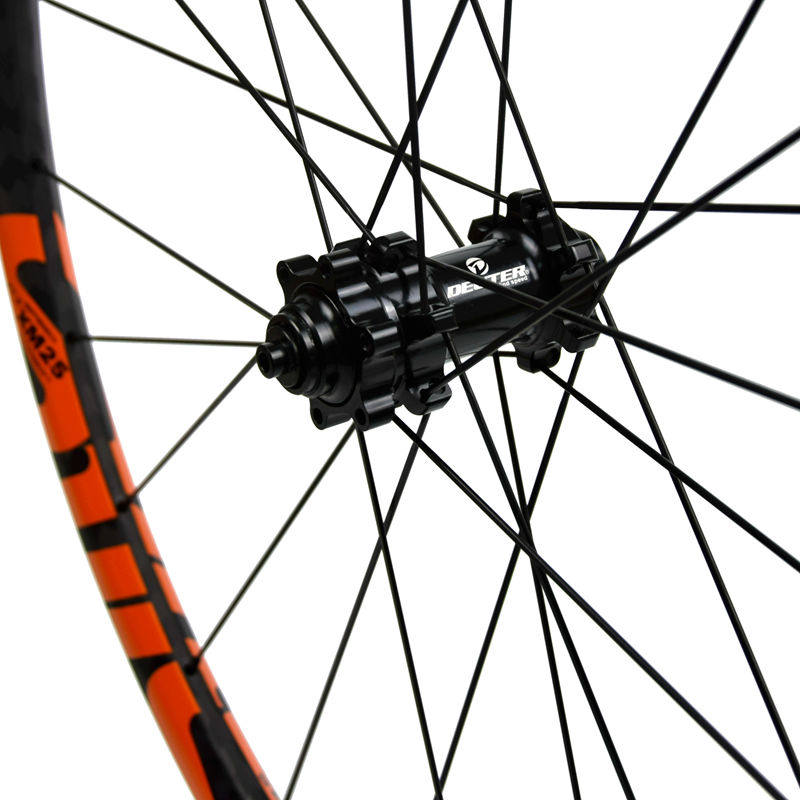 多特deuter碳纤维轮组hills山地自行车轮组快拆筒轴兼容26/27.5er