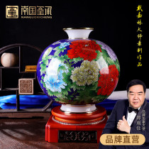 Cloisonne Vase ornaments ethnic handicrafts enamel vases living room hall ornaments overseas gifts