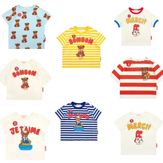 Spot! Summer T-shirt collection! Baby, boy and girl summer short-sleeved T-shirt
Spot! Summer T-shirt collection! Baby, boy and girl summer short-sleeved T-shirt
