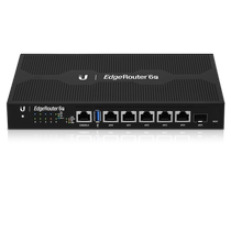 UBNT ER-6P telecom grade Gigabit PoE wired router 6-port fiber gateway hardware acceleration