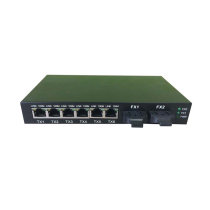 100 trillion 2 light 6 Electric 8-port Fiber switch one thousand trillion transceiver monitoring with SWFSC module 20km external power supply