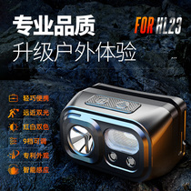 Shenhuo mini headlight induction night wild fishing charging super bright outdoor HL23 astigmatism spotlight working headlight LED