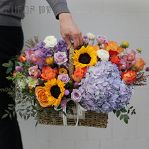 Teachers Day Flower Valentines Day Bouquet Chengdu Flowers Express City Rose Bouquet Birthday Flowers Chongqing Xian