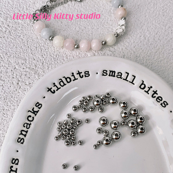 모든 일치 기본 티타늄 강철 컬러 페이딩 비즈 강철 구슬 직선 구멍 DIY 비즈 브레이슬릿 목걸이 재료 모든 일치 기본 티타늄 강철 컬러 페이딩 비즈 강철 구슬 직선 구멍 DIY 비즈 브레이슬릿 목걸이 재료