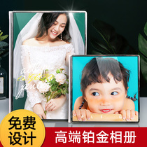 Wedding Photo Crystal photo album custom baby childrens commemorative book making high-end personal photo album photo book