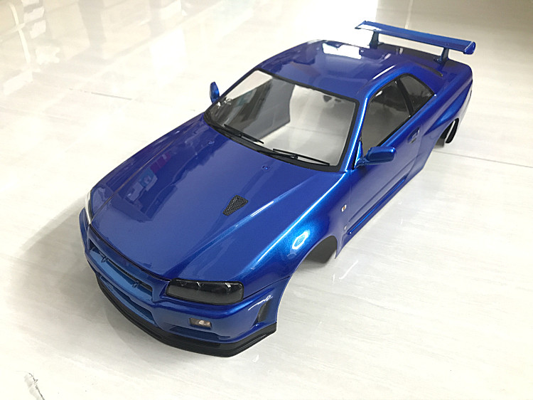 瑕疵品 1/10模型车壳rc漂移改装 killerbody 丰田皇冠86大白猪等